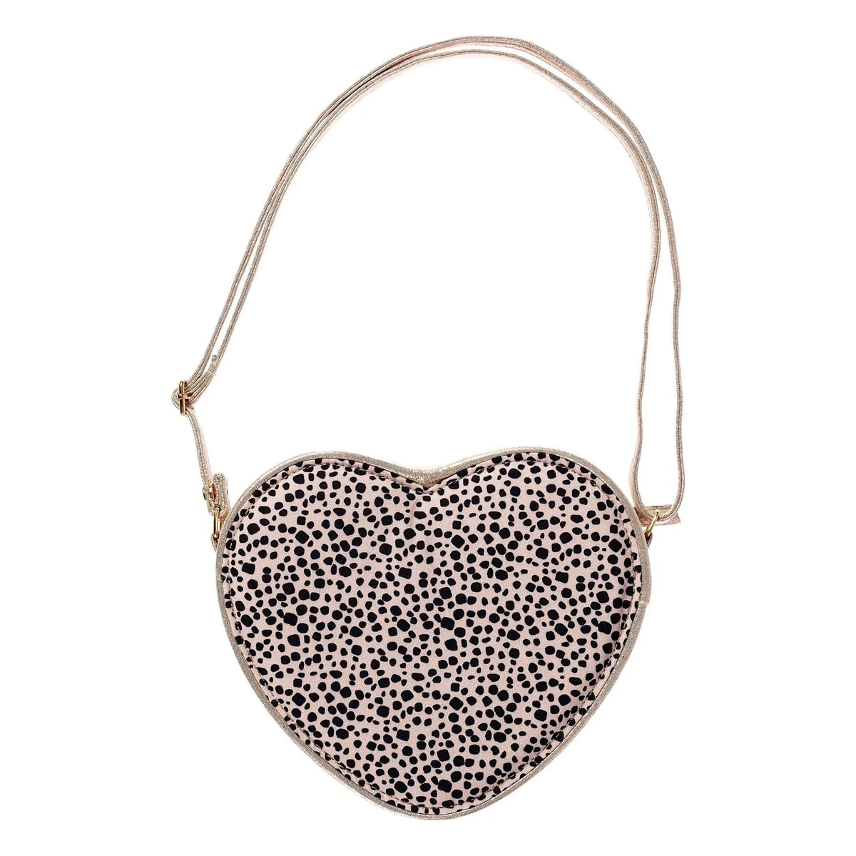 Rockahula Kids - Bolso corazón de leopardo | Beige