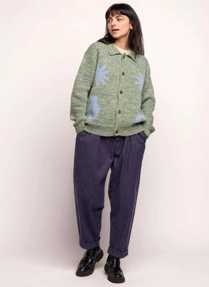 Olow - Kalama Hırka | Heather Green