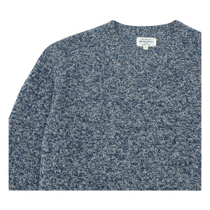 Hartford - Shetland-Sweatshirt | Indigo-Blau