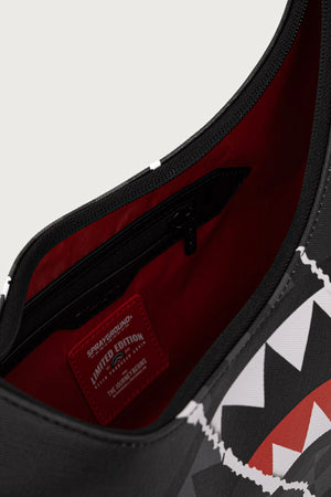 Sprayground - Gray Faux Leather Women's Shoulder Bag 910B9353NSZ