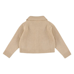 Morley - Zuzana Floral Wool Cardigan | Blush