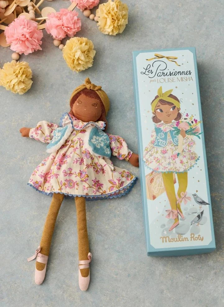 Louise Misha - دمية Cherry - Louise Misha x Moulin Roty | بني