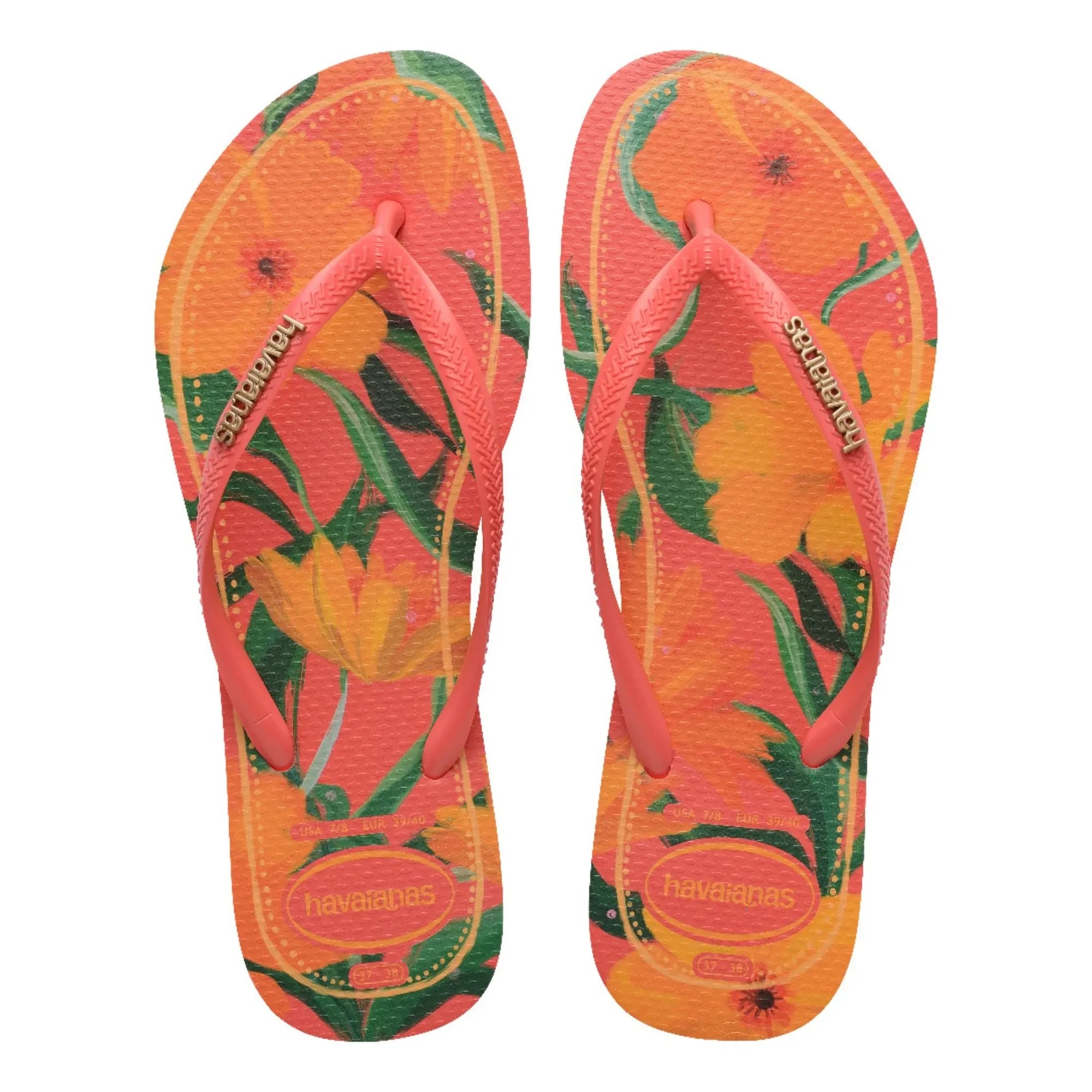 Havaianas - Slim Tropik Parmak Arası Terlikler | Mercan