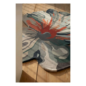 Nanimarquina - Teppich Flora Bloom 4 | Grau