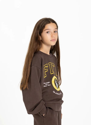 Finger in the nose - Alma Sweatshirt | Kahverengi