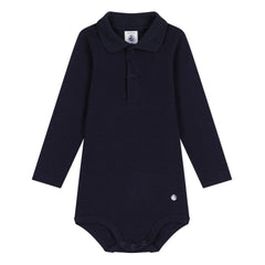 Petit Bateau - Polo yaka body | Lacivert