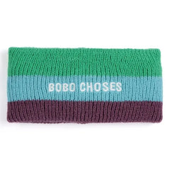 Bobo Choses - Farbblock-Skistirnband aus recycelten Fasern | Türkis