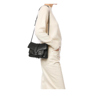 Jérôme Dreyfuss - Harry S Bag Chèvre Grainé | Siyah