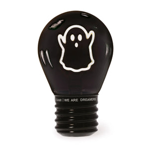 Legami - Decorative Lightbulb-Shaped Table Lamp - Ghost - Bulb Fiction