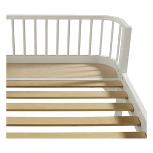 Oliver Furniture - Cama de madera 90 x 200 cm | Blanca