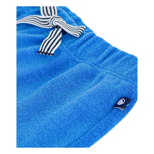 Petit Bateau - Uni terry şort | Royal mavi