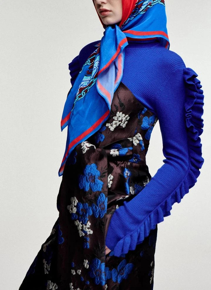 Essentiel Antwerp - Kitty Volant Pullover | Indigo