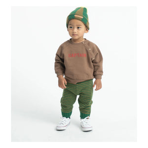 Piupiuchick - Sweat Captain Organik pamuk | Kahverengi
