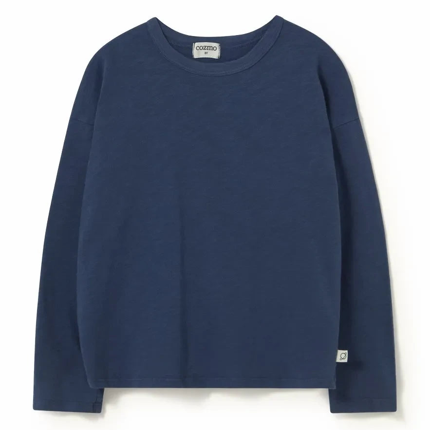 Cozmo - Basic T-shirt | Lacivert