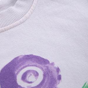 Bobo Choses - Body de algodón orgánico con estampado de flores | Lavanda