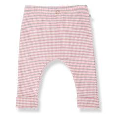 1+ in the family - Gestreifte Rippenleggings Gava | Puder