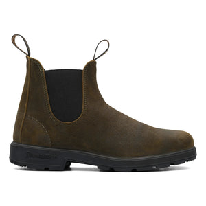 Blundstone - Orijinal Süet Chelsea Çizmeler - Yetişkin Koleksiyonu | Zeytin yeşili