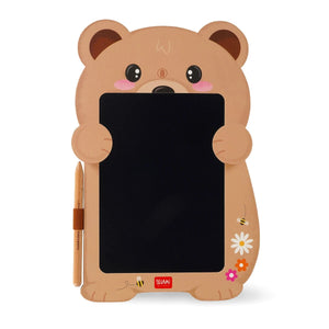 Legami - Ayıcık Portable LCD Drawing Board in Cardboard - Sihir Sketch Board