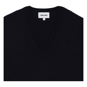 Smallable Woman - Elina Sleeveless Merino Wool Sweater | Navy
