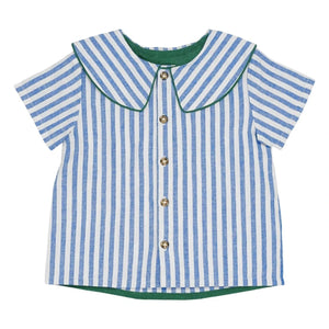Loir - Lorette Striped Shirt | Blue
