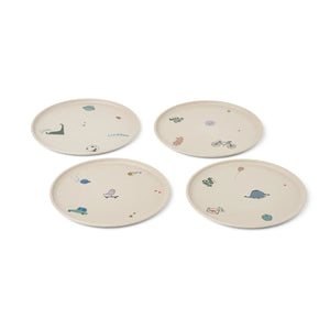 Liewood - Remco Platos - Set de 4 | Tamtam/Sandy