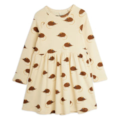 Mini Rodini - Mauskleid aus Bio-Baumwolle | Beige