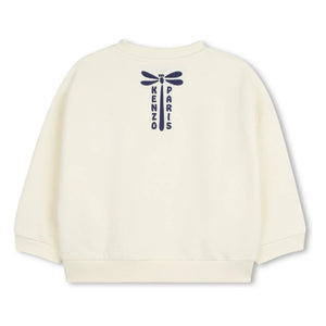 Kenzo - Sudadera polar Kenzo Garden Libellule | Amarillo pálido
