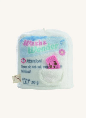 Nici - Washy Köpek Peluş Oyuncak ve Çamaşır Kostümü | Beyaz