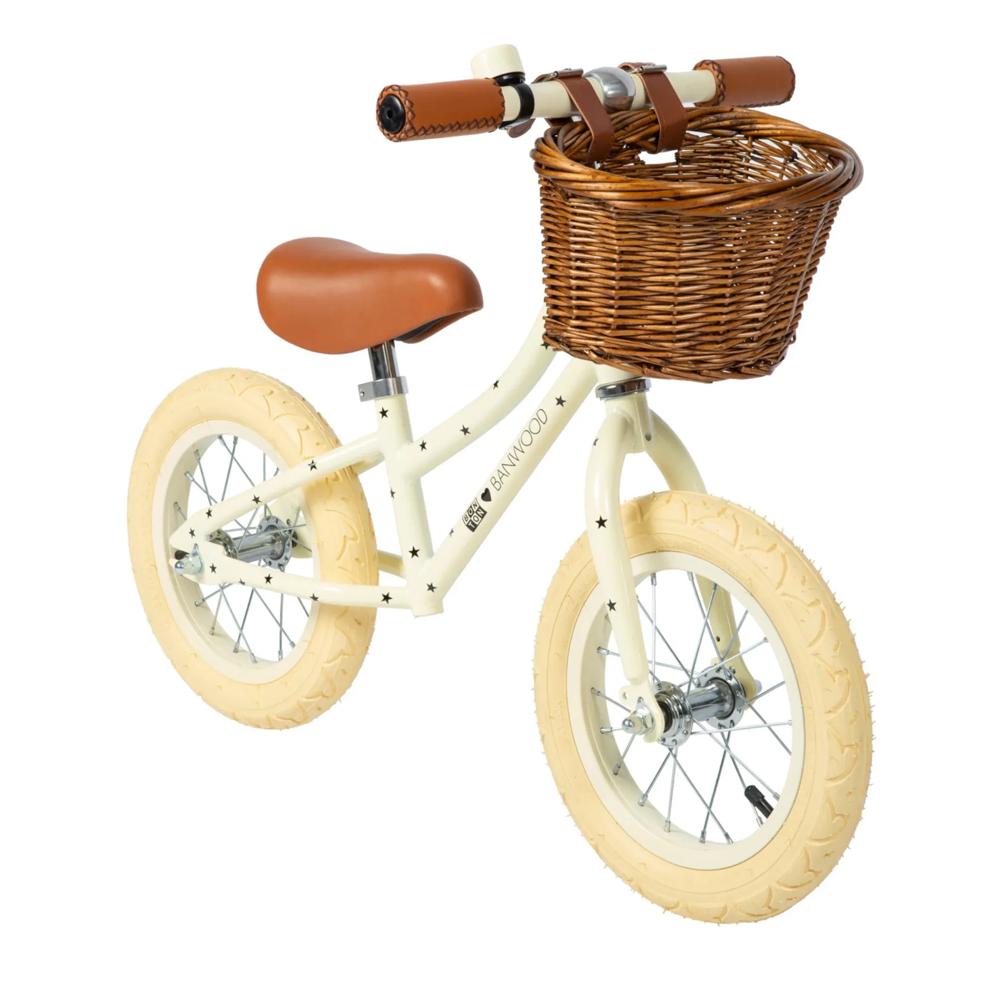 Banwood - Bicicleta de equilibrio de 12" - Bonton x Banwood | Crema