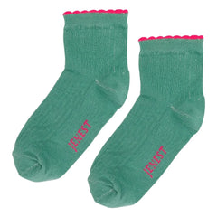 Jenest - Stilvolle Festo Socken Bio-Baumwolle | Grün