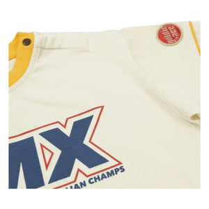 Goldie + Ace – Oversize BMX T-Shirt | Creme