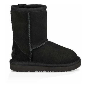 UGG - Classic II Lammfellgefütterte Wildlederstiefel | Schwarz