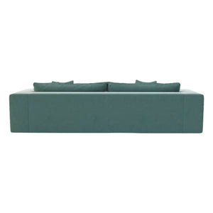 Panac Edition - Bellechasse Light Velvet Sofa for 4 People - 260 cm | Cognac