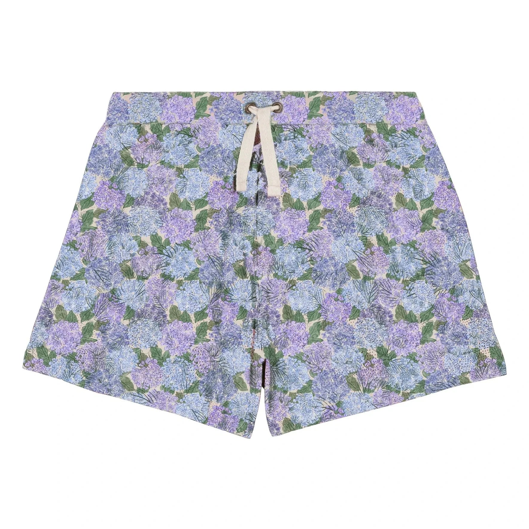 Studio Bohème - Chico Fleurs Bio-Baumwoll-Badeshorts | Flieder