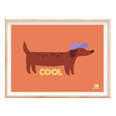 Ma petite vie - Coole Hund Poster