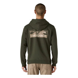 Patagonia - Kapüşonlu Sweatshirt Logo Uprisal Geri Dönüştürülmüş Lifler | Haki