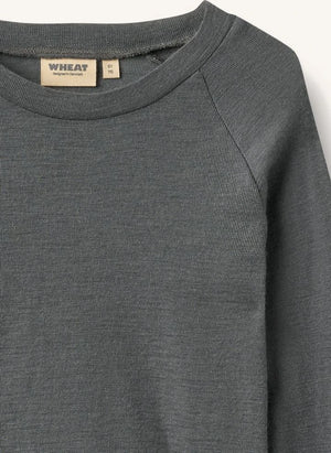 Wheat - Maane Merino Yün Tişört | Kahverengi