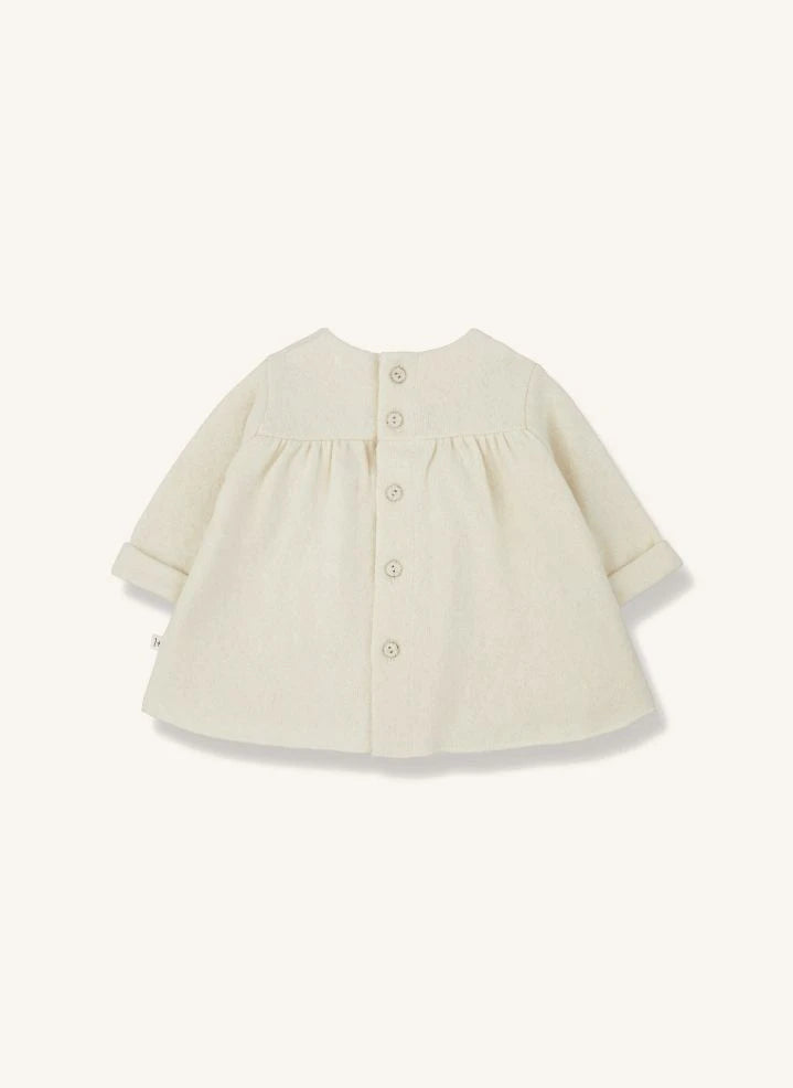 1+ in the family - Isona Polar Kleid | Ecru