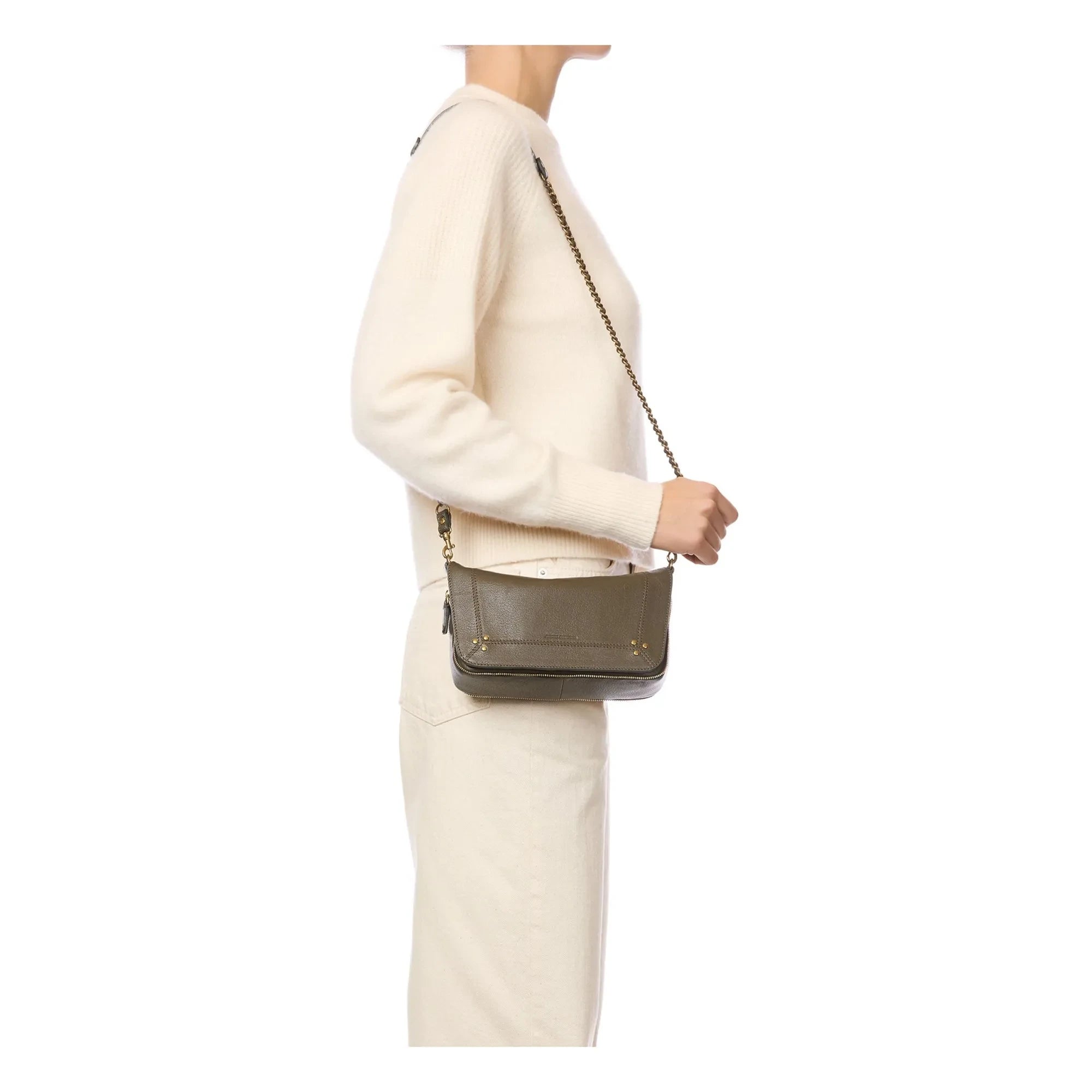 Jérôme Dreyfuss - Bobi S Bag Goat | Haki