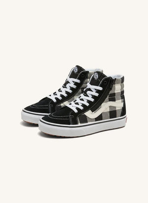 Vans - ज़िप वाली हाई-टॉप SK8-Hi रीइश्यू साइड | काला