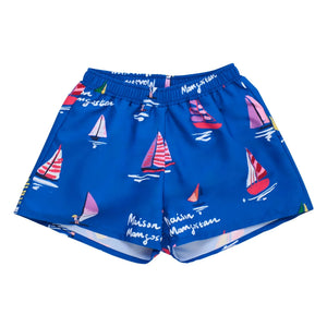 Maison Mangostan - Voiles Badeshorts | Blau