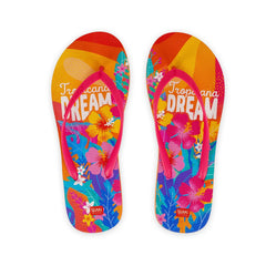 Legami - Size 40/41 Slim Tropicana Dream Flip Flops
