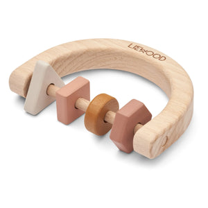 Liewood - Bryn Teether Ring | Dark Rose Multi Mix