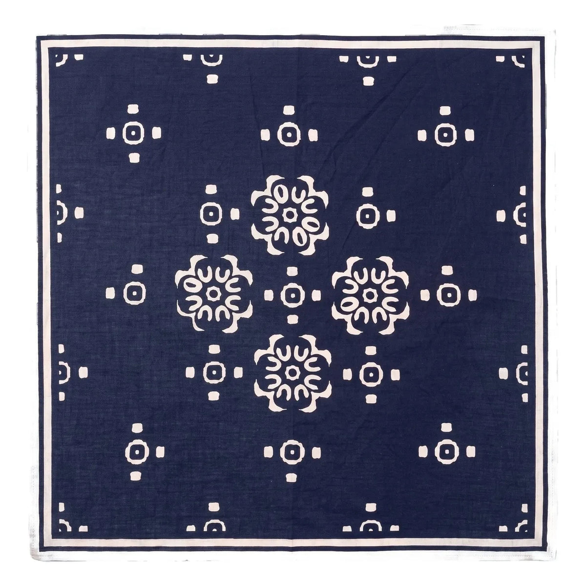 Hundred Pieces - Elyne Bandana Eşarp | İndigo mavi