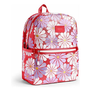 State Bags - Kane Two-Pocket Ruby Floral Backpack | Coral