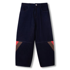 Wynken - Striped Jeans | Red