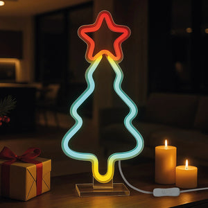 Legami - Neon-Effect LED Lamp - Noel Tree - It's a Sign