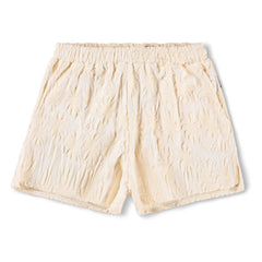 Molo - Angela Palm short de felpa | Crudo