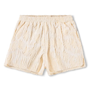 Molo - Angela Palm short de felpa | Crudo