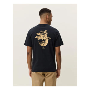 Les Deux - Camiseta Plant | Negro azulado
